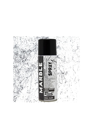 Rich Marble Effect Mermer Efekti Sprey Boya 200 Ml. Beyaz