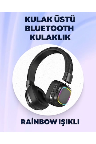 Yüksek Ses Kaliteli Kablosuz Kulak Üstü Kulaklık - Bt 5.3