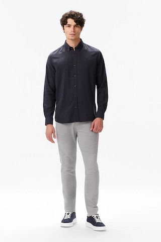 Nautica Erkek Siyah Classic Fit Gömlek-11421 Siyah