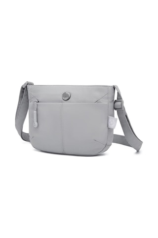 Smart Bags Mikro Poly Kumaş Postacı Kadın Çantası 3340 Gri