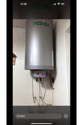 Türkiyede Sadece Bizde Tek Güneş Paneli İle Çalışan 80 Lt Termosifon