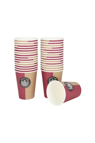 Huhtamaki Karton Bardak 12 Oz 300 Ml 50 Adet Çok Renkli