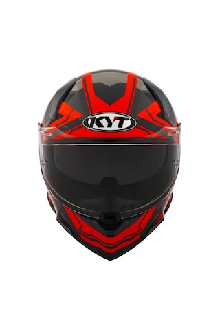 Kyt R2r Kapalı Kask Kırmızı - Siyah