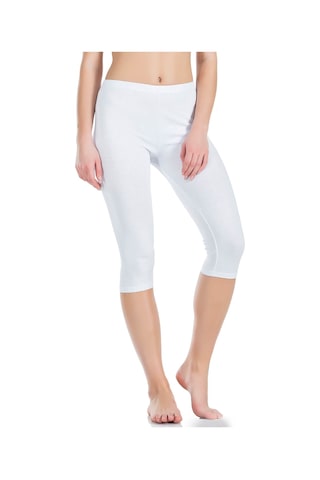 Kısa Kadın Tayt 424 Gri