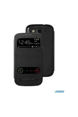 Samsung Uyumlu S3 Mini Flip Cover Kapakli Kilif 527225298