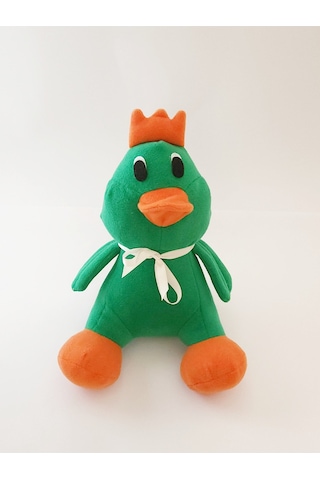 Joytoytr Peluş Ördek Oyuncak 30 Cm Oyun Arkadaşı Yerli Üretim Yeşil