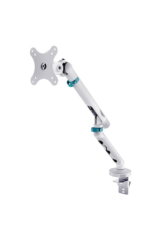 Özel Tasarım Tekli Monitör Kolu Max 35" 10kg Taşıma Kapasiteli Mekanik Yaylı Hızlı Tak-çıkar Vidasız Montaj