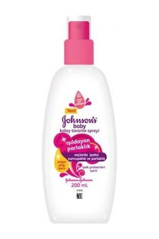 Johnson's Baby Işıldayan Parlaklık Bebek Kolay Tarama Spreyi 200 ML