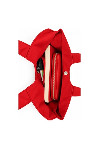 Tuttobene Star Bag Yıldız Çanta Çıtçıtlı İç Cepli Özel Tasarım Omuz Çantası Su Geçirmez Leke Tutmaz Tb052 Kırmızı
