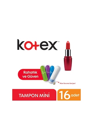 Kotex Tampon Mini 16'lı