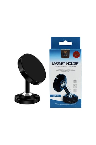 Mıknatıslı Araç Içi Telefon Gps Tutucu 360 Tüm Cihazlarla Uyumlu (533634611)