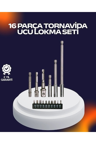 Ceylan Adam 16 Parça Usta İşçilik Bits Takımı Vida Sökme Takma Set