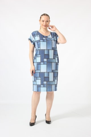Moda Berray 3290 Kot Görünümlü Cepli Yazlık Dokuma Kumaş Elbise Siyah