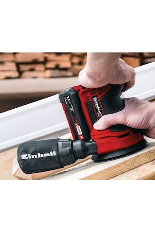Einhell TE-RS 18 Li Eksantrik Zımpara + 2.5 Ah Akü + Şarj Cihazı