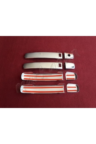 Db Chrome Nissan Qashqai Sensörlü Kapı Kolu Nikelajı 2007-2014 4