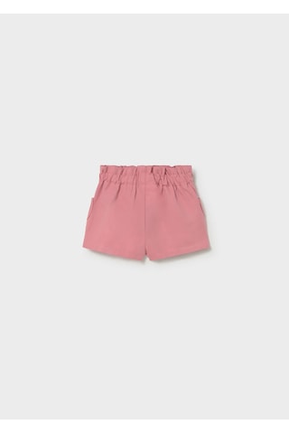 Kız Bebek Cepli Şort 1285 Pembe