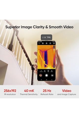 Hıkmıcro Mini2 Termal Kamera Android, 256 X 192 Ir Çözünürlük