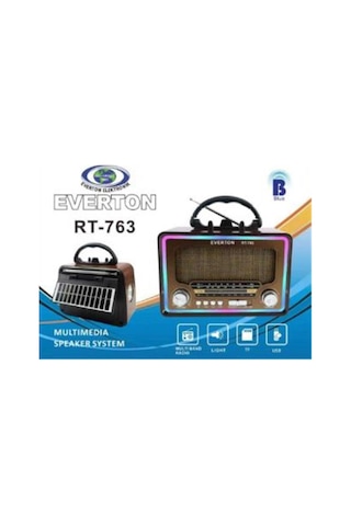 Everton Rt-763 Bluetooth Usb-micro Sd Nostaljik Radyo Everton Rt-763 Bluetooth Usb-micro Sd Nostaljik Radyo