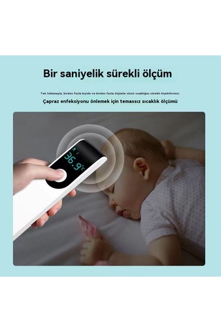 El Tipi Temassız Kızılötesi Elektronik Termometre