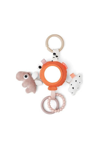 Done By Deer Lüks Happy Clouds Mavi Balonlu Aktivite Aynası Pratik Ve Duyusal Bebek Oyuncağı Bebek Oyuncakları Kırmızı