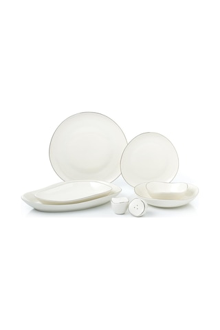 Neva N3524 Platin İkon 28 Parça 6 Kişilik Yemek Takımı