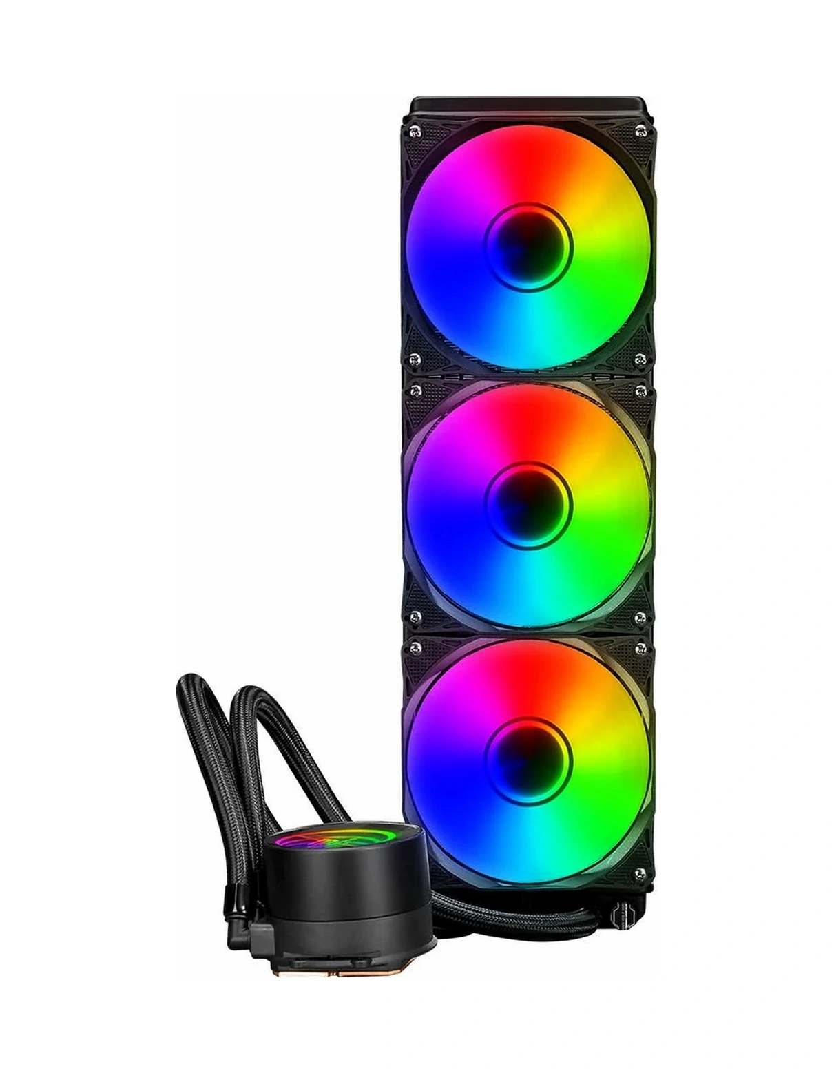 Powerboost Deep 360 Argb 360mm Am5/1700p Siyah İşlemci Sıvı Soğutucu