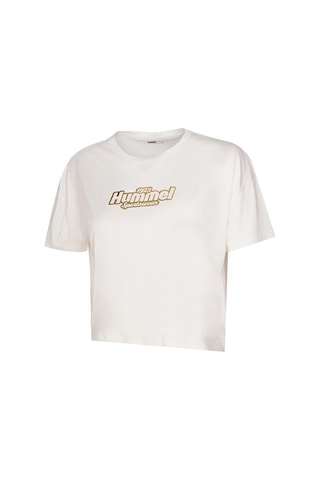 Hummel Sahara Kadın T-shırt S/s 912338 Ekru