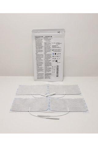 Tens Elektrod Pedi 5x10 Cm Kablolu 4lü Paket 1 Adet