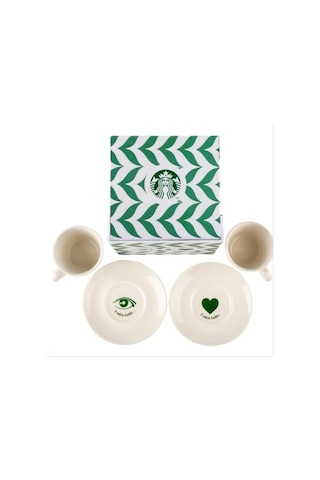 Starbucks Türk Kahvesi Fincanı Sunum Seti 2'Li