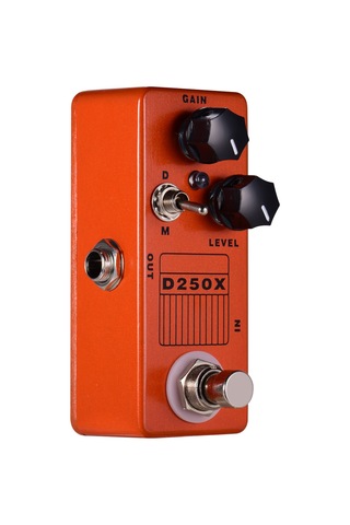 Ruicoo Gitar Overdrive Preamp Pedalı - 2 Model D/m Seçeneği, Gain Ve Level Kontrolleri, True Bypass, Tam Metal Kasa