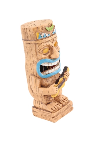 Ximistore9 Bahçe Ve Teras İçin Güneş Enerjili Dekoratif Işık - Otomatik Açılan Reçine Mayalı Figür Piyano Çalan Totem