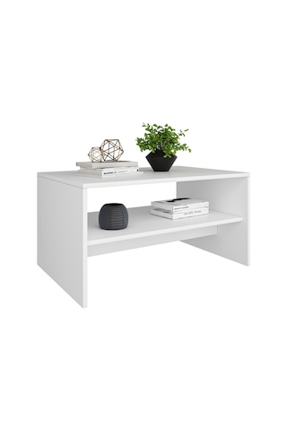 Ollon Orta Sehpa Beyaz-beyaz Beyaz