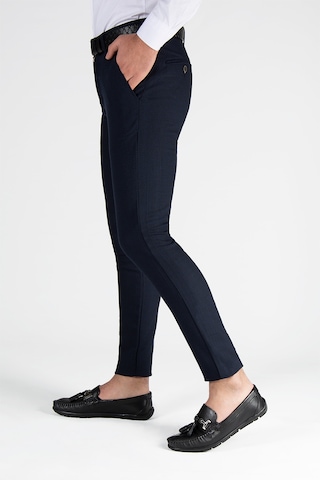 Terapi Men Koyu Lacivert Slim Fit Pamuklu İtalyan Kesim Pantolon Koyu Lacivert