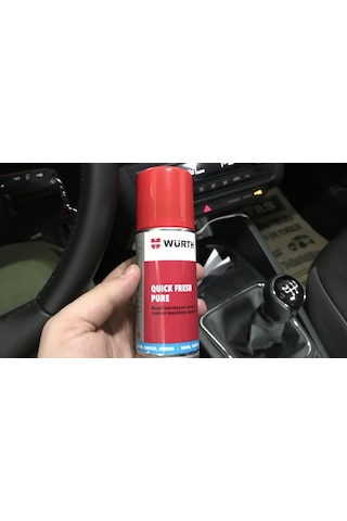 Würth Quick Fresh Araç İçi Temizleme Sprey Kötü Koku 100M