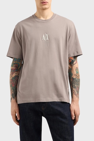 Armani Exchange Erkek T Shirt Xm000363 Af12308 U6107 Toprak Kahverengi