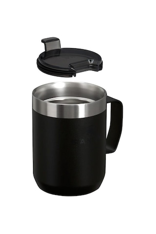 Stanley The Everyday Camp Mug 0.23l / 8oz Black 2.0 Termos Bardak-30149 Siyah
