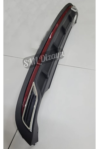 2021-2022-2023 Skoda Octavia Mk4 Difüzör Difizör Mat Siyah Ek