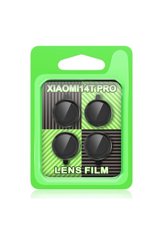 Xiaomi Mi 14t Pro Raze Metal Kamera Lens - Siyah - 100 Çok Renkli 80446088