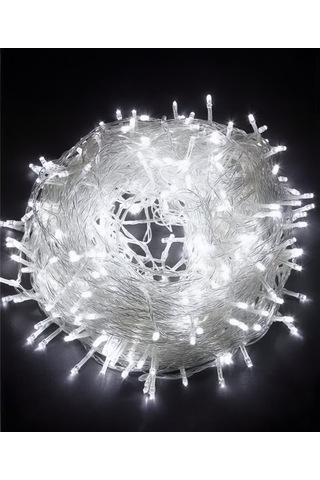 Animasyonlu Led Beyaz Işık 220v 10 Metre Ip44 Su Geçirmez 1 Adet
