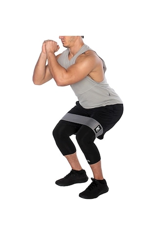 Musclecloth 2'li Loop Band Seti Sert-çok Sert Gri