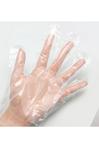 Şeffaf Eldiven 100'lü 12 Adet