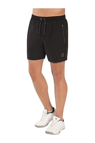 Crozwise Maraton - Çocuk Siyah Çabuk Kuruyan Deniz Şortu - 3180-G