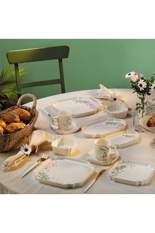 Aryıldız Katy 6 Kişilik 32 Parça Kahvaltı Takımı Çok Renkli