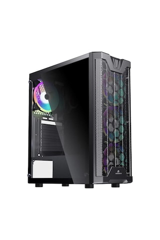 Gamebooster GB-F3101B USB 3.0 Mesh RGB Fan Mid Tower Bilgisayar Kasası Siyah Gamebooster GB-F3101B USB 3.0 Mesh RGB Fan Mid Tower Bilgisayar Kasası Siyah