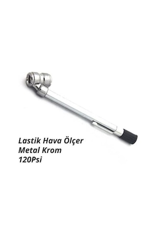 Carub Lastik Hava Ölçer Metal 204 Tip 120psi Vakum
