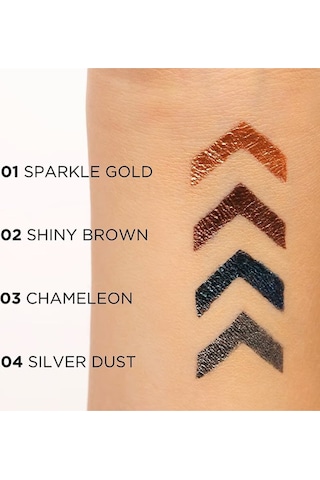 Variete Sparkling Likit Işıltılı Eyeliner Suya Dayanıklı Diğer