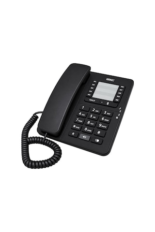 Karel Tm-142 Analog Sabit Kablolu Ekransız Siyah Masaüstü Telefon