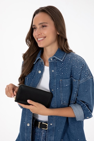 U.s. Polo Assn. Kadın Siyah Cüzdan 50316848-vr046 Siyah