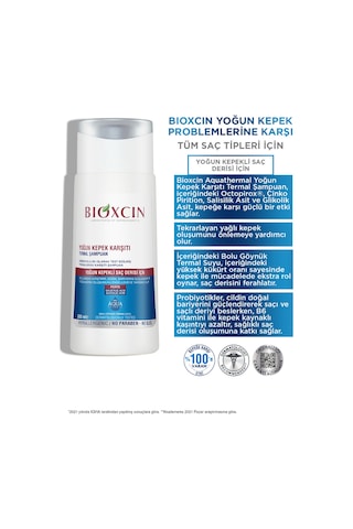 Aqua Thermal Ds Yoğun Kepeğe Karşı Etkili Şampuan 200 Ml 3 Lü Set