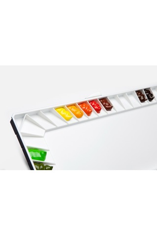 Mijello Silver Nano 40 Gözlü Palet 390X165X35 Mm Mwp-3040